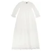 Jocko Dåbskjole I Tyl - Off White- Dåbskjoler, Sæt & Tilbehør