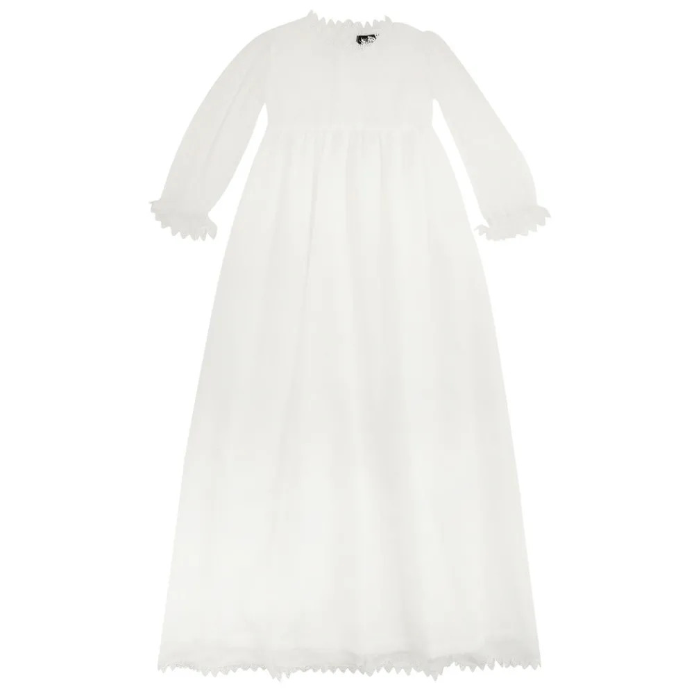 Jocko Dåbskjole I Tyl - Off White- Dåbskjoler, Sæt & Tilbehør