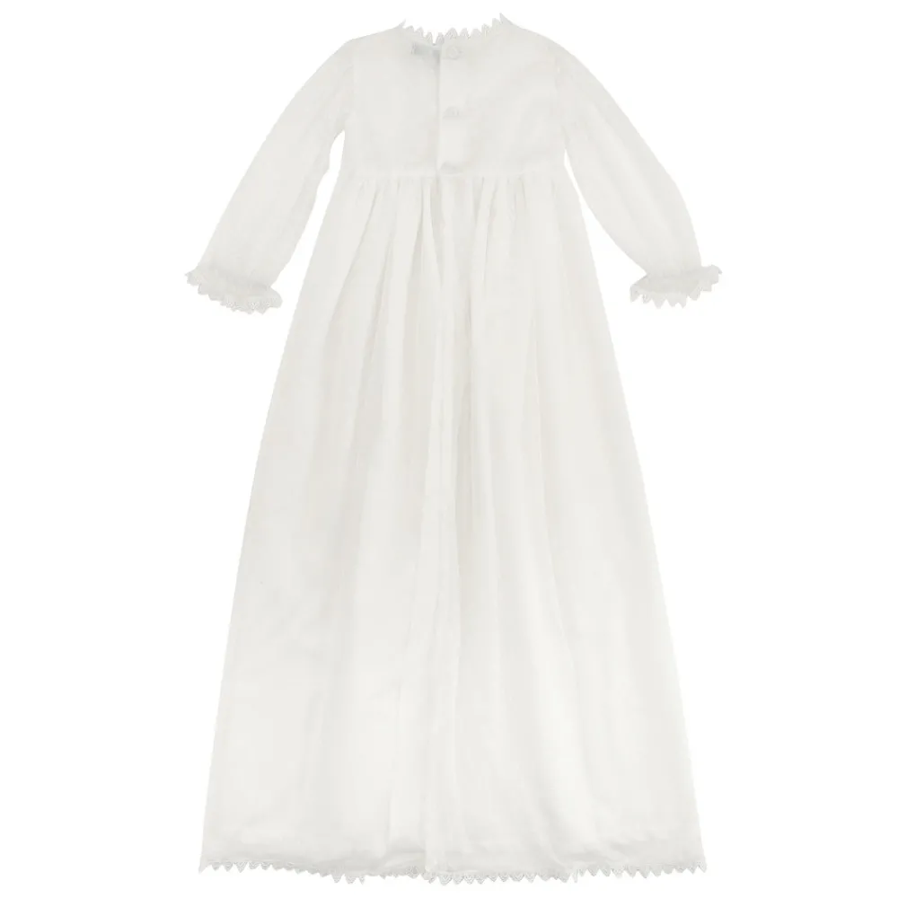 Jocko Dåbskjole I Tyl - Off White- Dåbskjoler, Sæt & Tilbehør