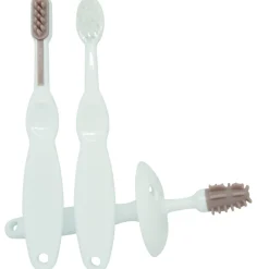 Oopsy 3delt trænings tandbørste sæt, blomme- Plejeartikler Til Baby