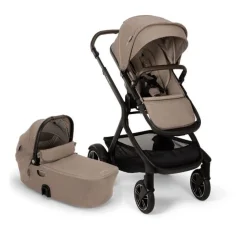 Nuna Demi Next inkl. liggedel - Cedar- Kombivogne Med Flade Sæder