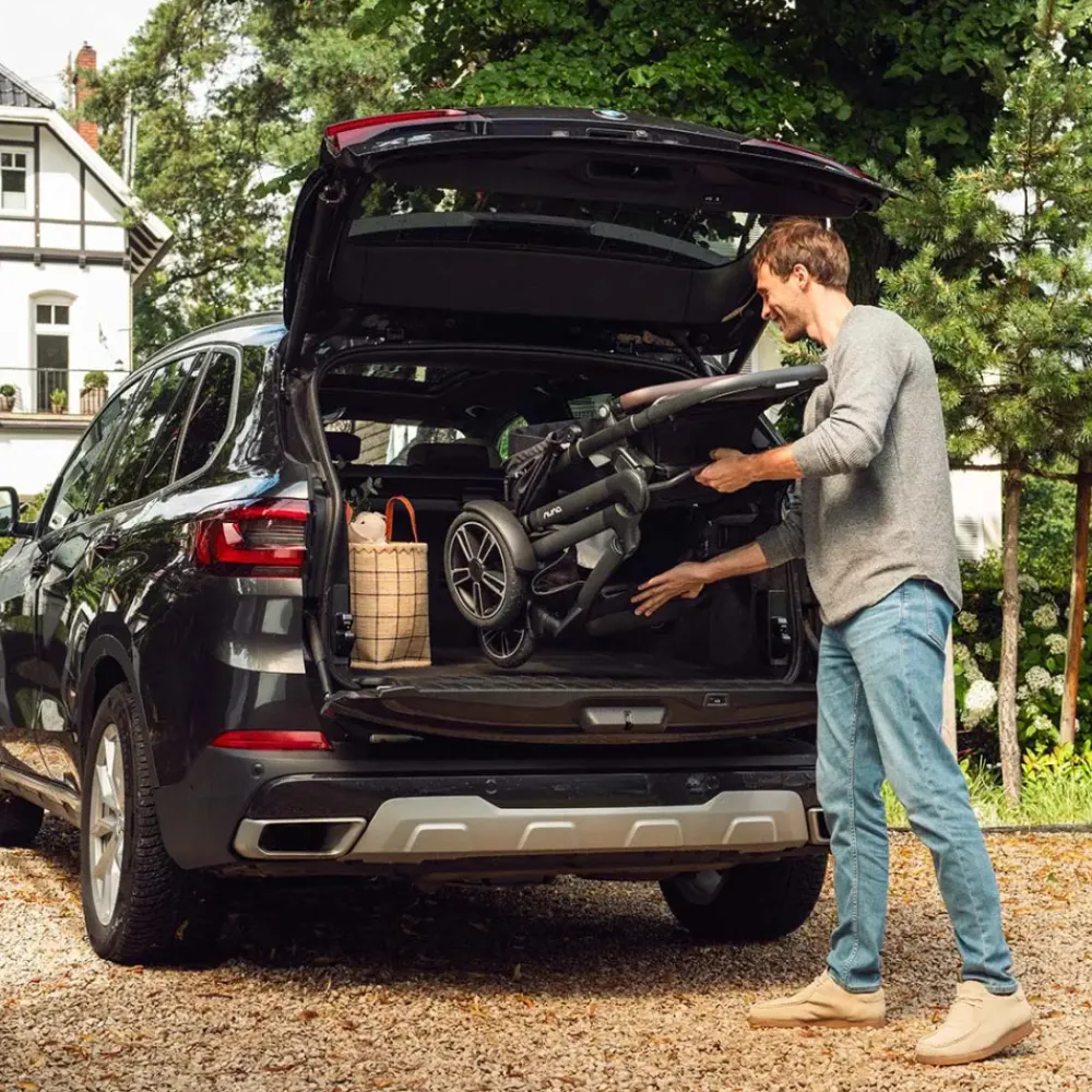 Nuna Demi Next søskendevogn - Caviar- Søskende/Tvillingevogne