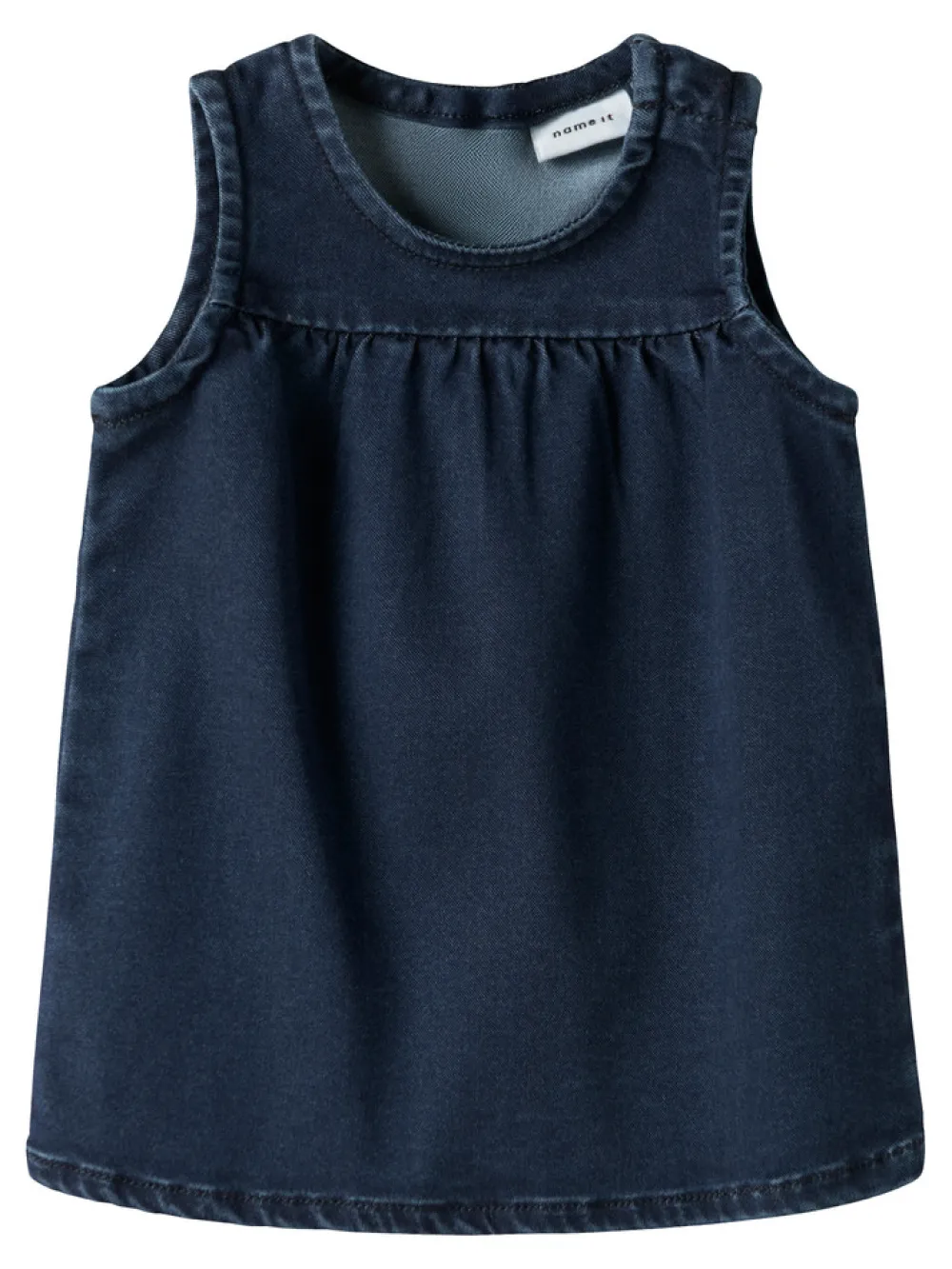 NAME IT Denim Spencer - Dark Blue Denim- Kjoler