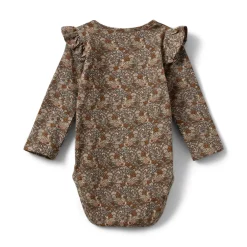 Sofie Schnoor Kids Dicte Body - Brown- Bodystocking Langærmet