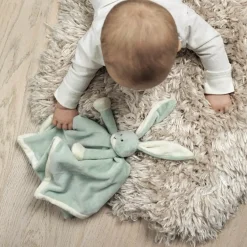 Teddykompaniet Diinglisar nusseklud kanin - støvet grøn- Nusseklude