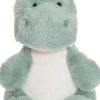 Teddykompaniet Dinoen Petri, plysdyr grøn, 25 cm- Bamser