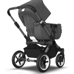 Bugaboo Donkey 5 søskendevogn complete - grey melange/graphite stel- Søskende/Tvillingevogne