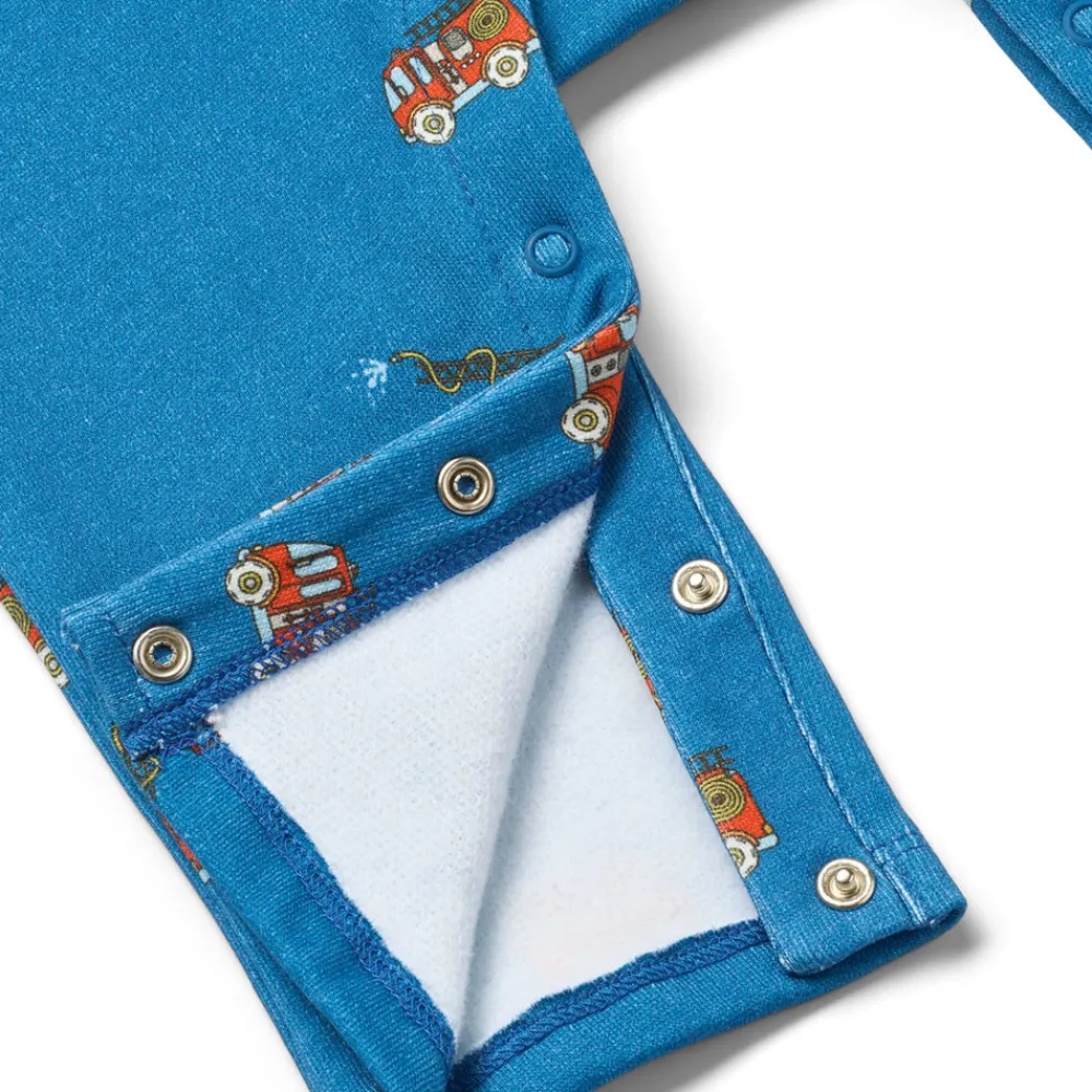 Småfolk Dorset Golden Smækbukser - Vivid blue- Smækbukser & Buksedragter