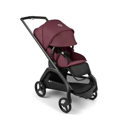 Bugaboo Dragonfly complete - black/dark cherry- Klapvogne Med Ergonomiske Sæder