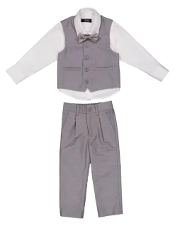 Jocko Drengesæt - GRÅ- Juletøj|Festtøj & Tilbehør