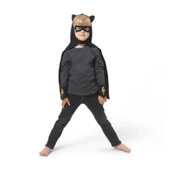 Fabelab Dress-up Superhero set - Black- Kostumer|Udklædning