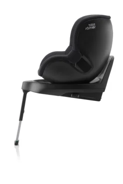 Britax Römer Dualfix M PLUS - midnight grey- Autostole Med Integreret Baser|Autostole 61-105 Cm (3 Mdr.-4 År)
