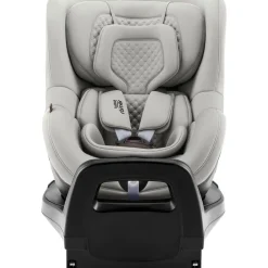 Britax Römer Dualfix Pro M Lux - Linen grey- Autostole Med Integreret Baser|Autostole 61-105 Cm (3 Mdr.-4 År)