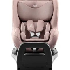 Britax Römer Dualfix Pro M Style - Dusty rose- Autostole Med Integreret Baser|Autostole 61-105 Cm (3 Mdr.-4 År)