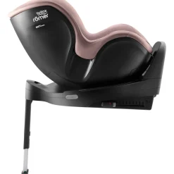 Britax Römer Dualfix Pro M Style - Dusty rose- Autostole Med Integreret Baser|Autostole 61-105 Cm (3 Mdr.-4 År)