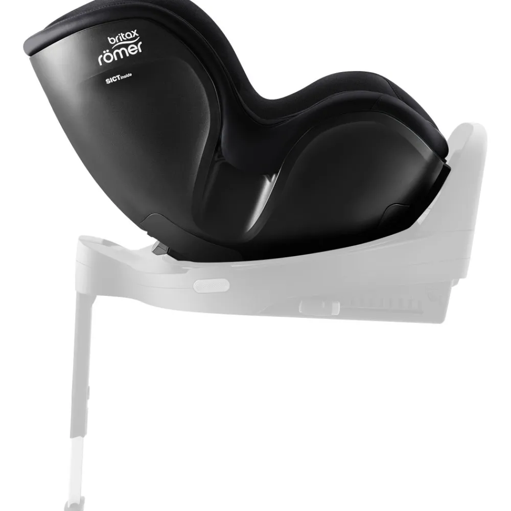 Britax Römer Dualfix 5Z Style - Carbon Black- Autostole 61-105 Cm (3 Mdr.-4 År)
