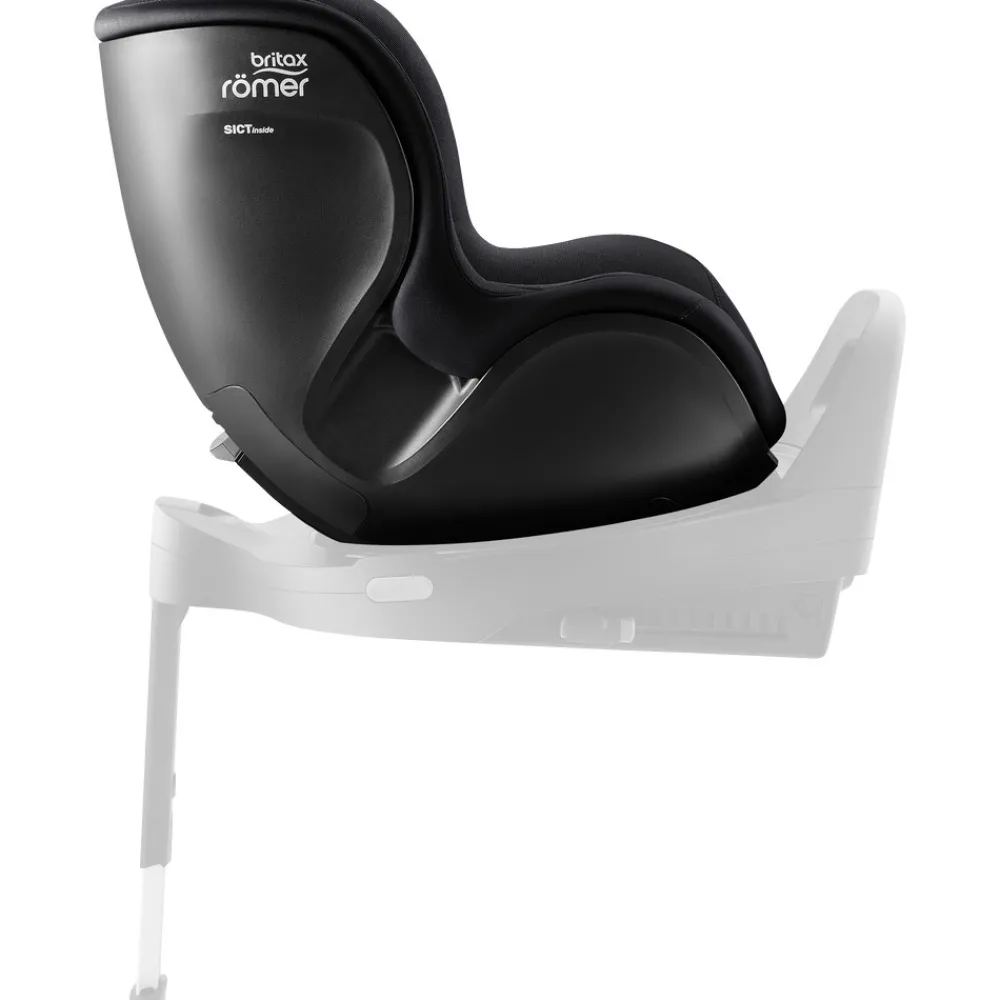 Britax Römer Dualfix 5Z Style - Carbon Black- Autostole 61-105 Cm (3 Mdr.-4 År)