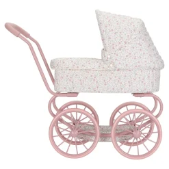 Little Dutch Dukke Barnevogn pink- Dukkevogne & Senge