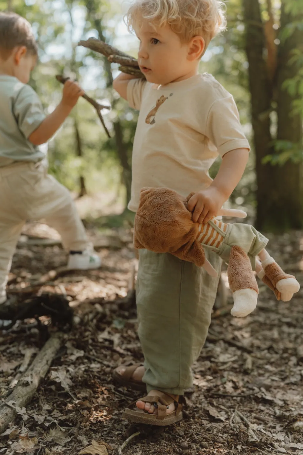 Little Dutch Dukke Sam- Stofdukker