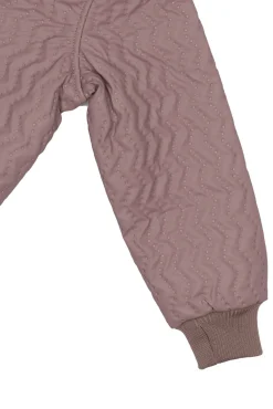 Mikk-Line Duvet Fleece Sæt - Twilight mauve- Termotøj