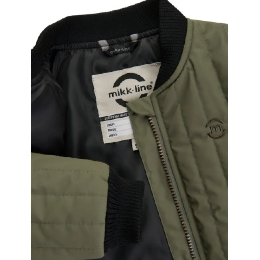 Mikk-Line Duvet jakke - DUSTYOLIVE- Termotøj