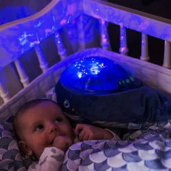 Pabobo Dynamic Undervands Projector Hval-Børn White Noise Og Højtalere|Lamper