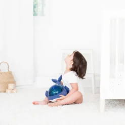 Pabobo Dynamic Undervands Projector Hval-Børn White Noise Og Højtalere|Lamper