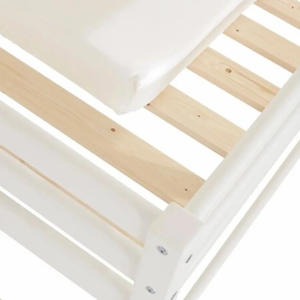 Hoppekids ECO Comfort Juniorseng med madras - 70x160 cm. - hvid-Børn Pakkeløsninger|Juniorsenge