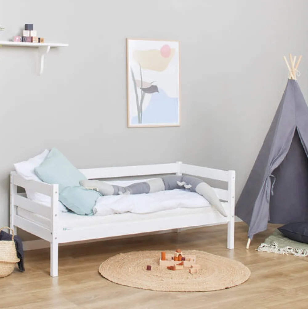 Hoppekids ECO Comfort Juniorseng med madras - 70x160 cm. - hvid-Børn Pakkeløsninger|Juniorsenge