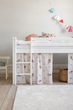 Hoppekids ECO Dream Halvhøj seng (delbar) 90x200 cm. - hvid-Børn Juniorsenge