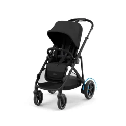 Cybex E-Gazelle S - Moon Black | black- Klapvogne Med Flade Sæder