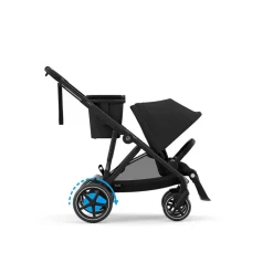 Cybex E-Gazelle S - Moon Black | black- Klapvogne Med Flade Sæder