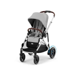 Cybex E-Gazelle S - Stone Grey | mid grey- Klapvogne Med Flade Sæder