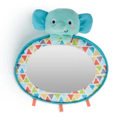Bright Starts Elefant spejl- Legetøj Til Barnevogne & Autostole|Babyspejle