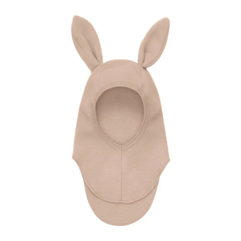 HUTTEliHUT Elefanthue m. Ører Uld Fleece - Mahogany Rose- Elefanthuer & Huer|Uldhuer, Uldvanter & Uldfutter