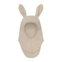 HUTTEliHUT Elefanthue m. Ører Uld Fleece - Camel Melange- Elefanthuer & Huer|Uldhuer, Uldvanter & Uldfutter