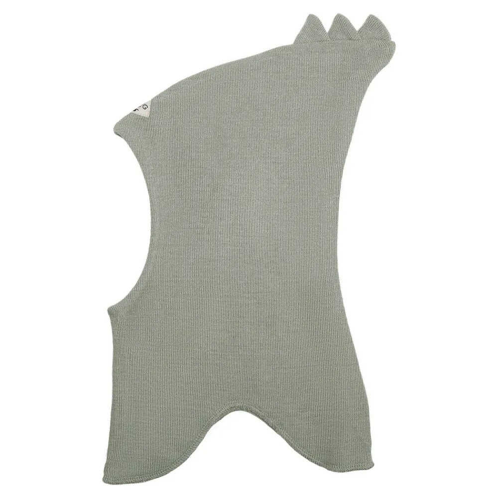 Racing kids Elefanthue med spids - Light Seagrass- Elefanthuer & Huer|Uldhuer, Uldvanter & Uldfutter