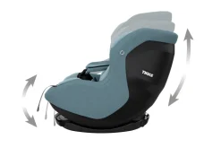 Thule Elm - Mid Blue- Autostole Uden Baser|Autostole 61-105 Cm (3 Mdr.-4 År)