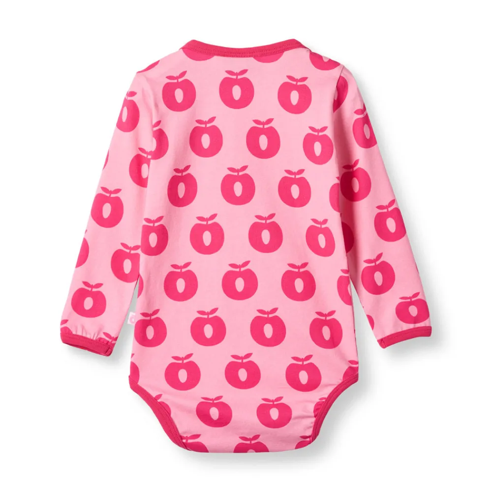 Småfolk Elstar Langærmet Body - Pink lilac- Bodystocking Langærmet