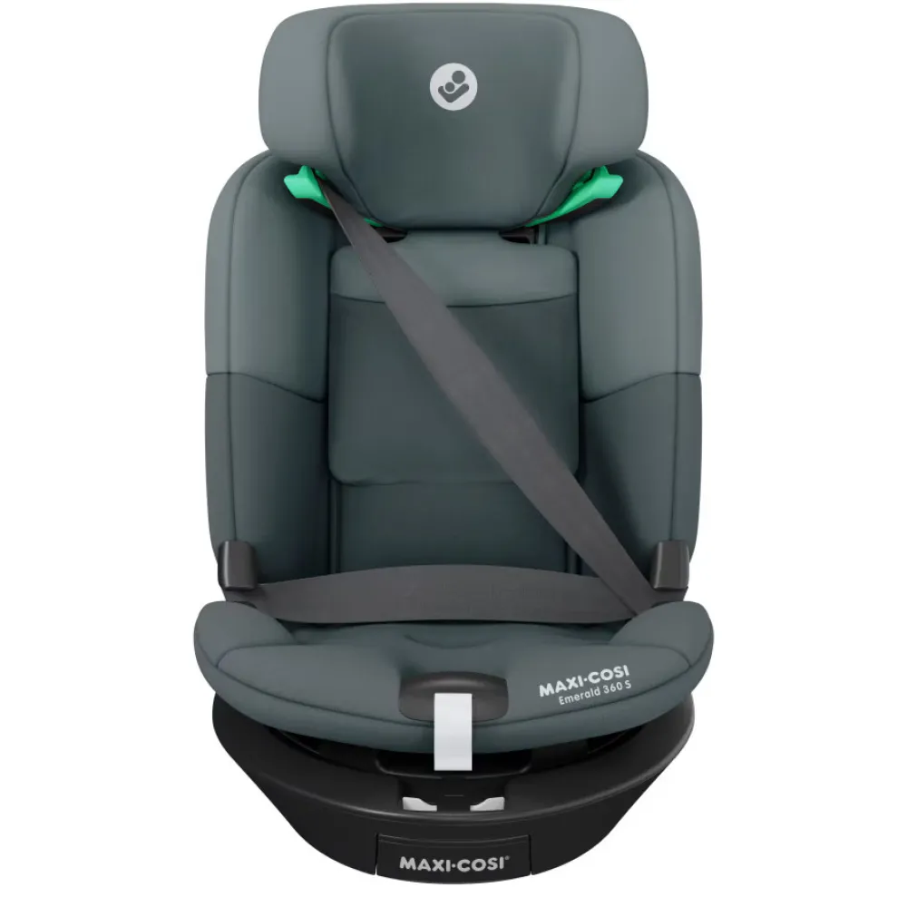 Maxi-Cosi Emerald 360 S - Tonal Graphite- Autostole Med Integreret Baser|Autostole 40-150 Cm (0-12 År)