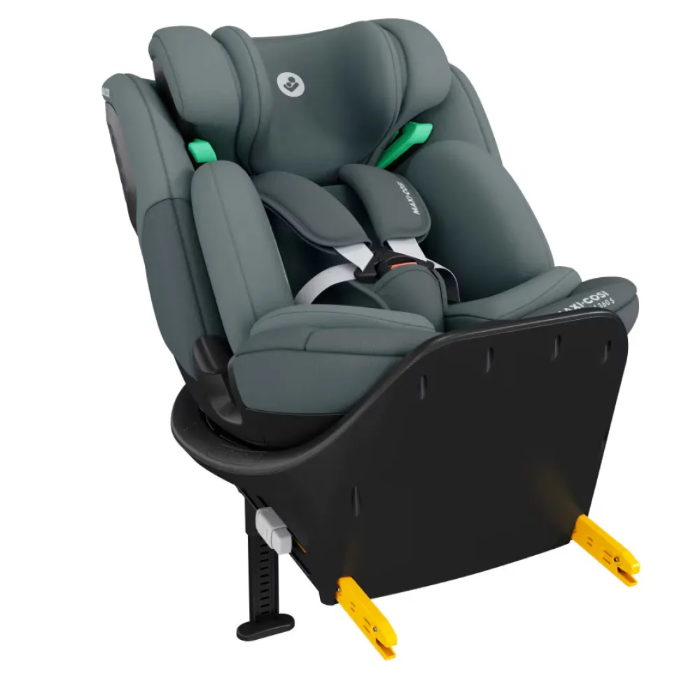 Maxi-Cosi Emerald 360 S - Tonal Graphite- Autostole Med Integreret Baser|Autostole 40-150 Cm (0-12 År)