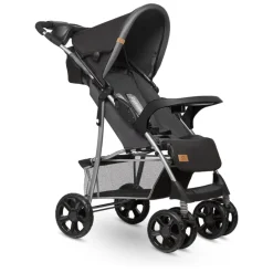 Lionelo Emma Plus klapvogn - stone- Klapvogne Med Flade Sæder