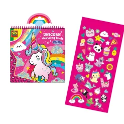 Ses Creative Enhjørninge malebog- Aktivitets- & Malebøger