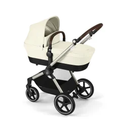 Cybex Eos Lux - seashell beige- Kombivogne Med Ergonomiske Sæder
