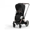 Cybex ePriam klapvogn - sepia black/rosegold- Klapvogne Med Flade Sæder