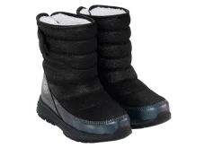 Viking Equip Glitter Warm WP Pull on - Black- Vinterstøvler