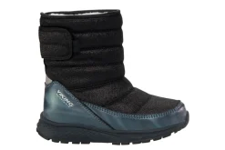 Viking Equip Glitter Warm WP Pull on - Black- Vinterstøvler