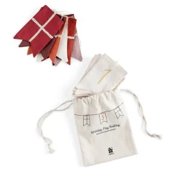 Sebra Fødselsdags flagranke, tal 0-9-Børn Fødselsdagstoge