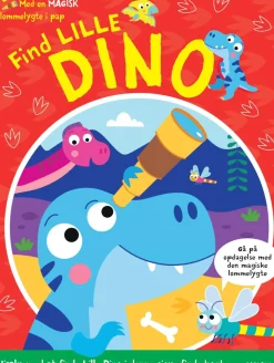 Carlsen Find Lille Dino - Med magisk lommelygte- Findebøger