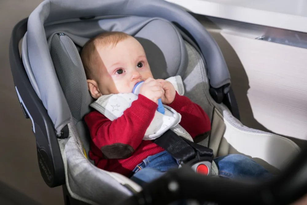 Nuvita FLAVORILLO 2 i 1 frugtsut og bidering - pink- Foodfeeder Og Frugtsut